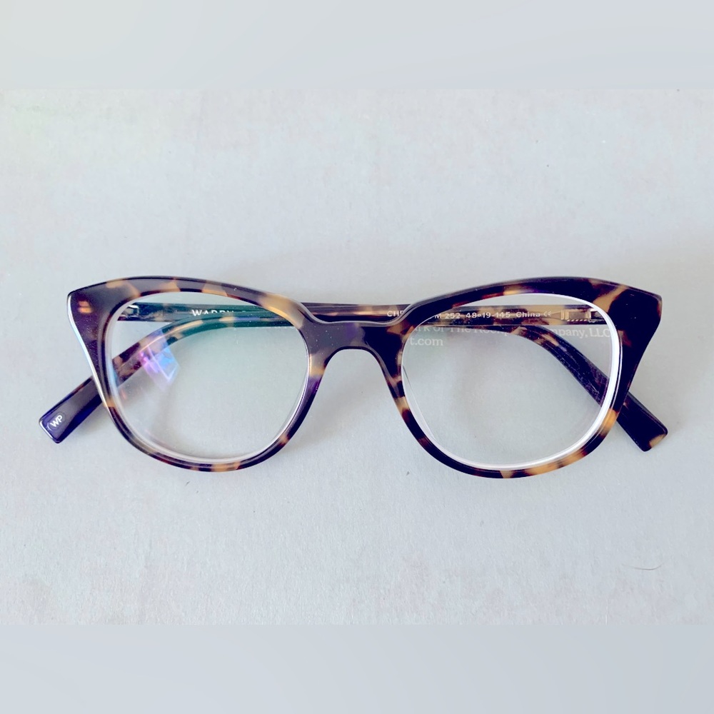 Warby Parker Chelsea tortoiseshell eyeglasses